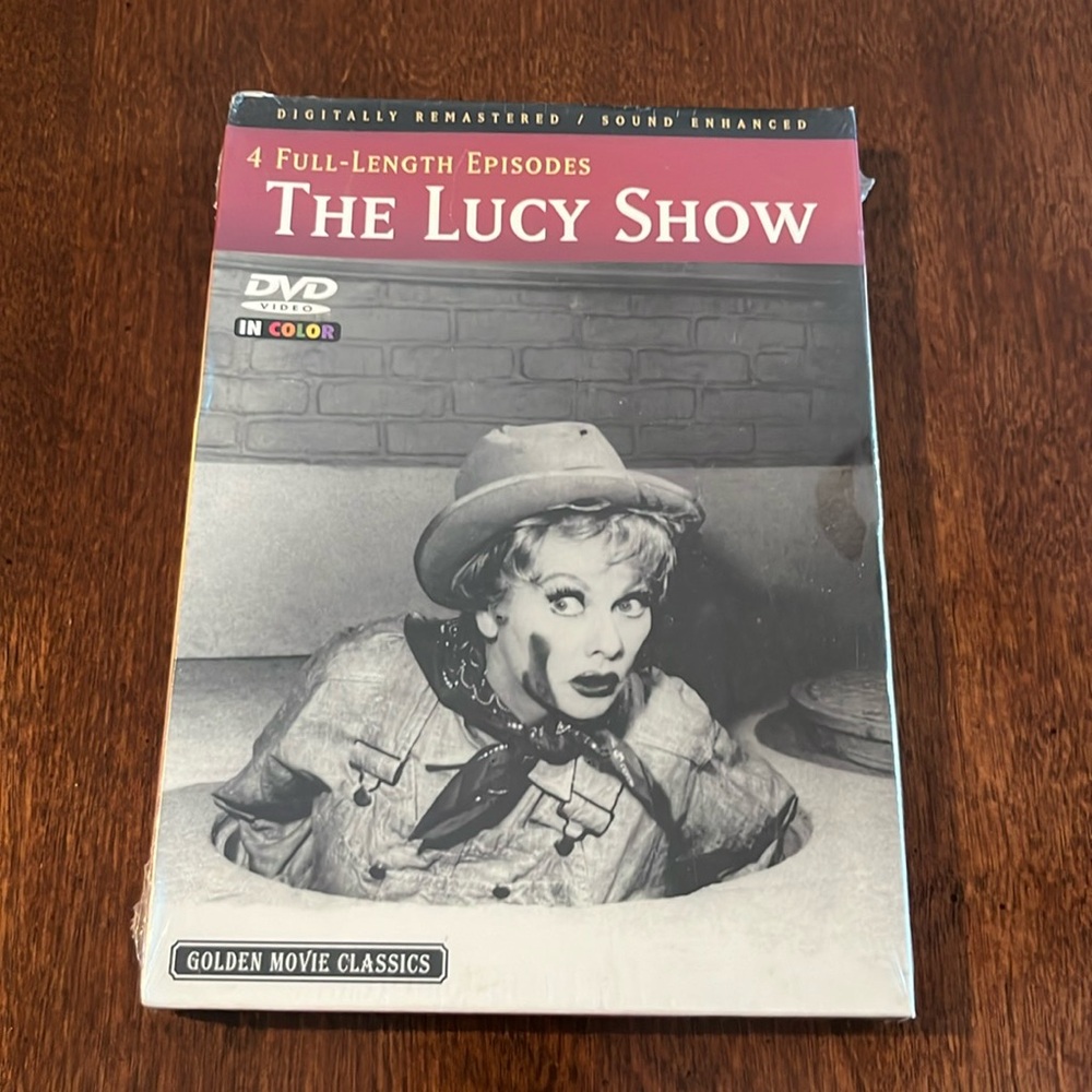 NEW! DVD- The Lucy Show 4 Full Length Episodes